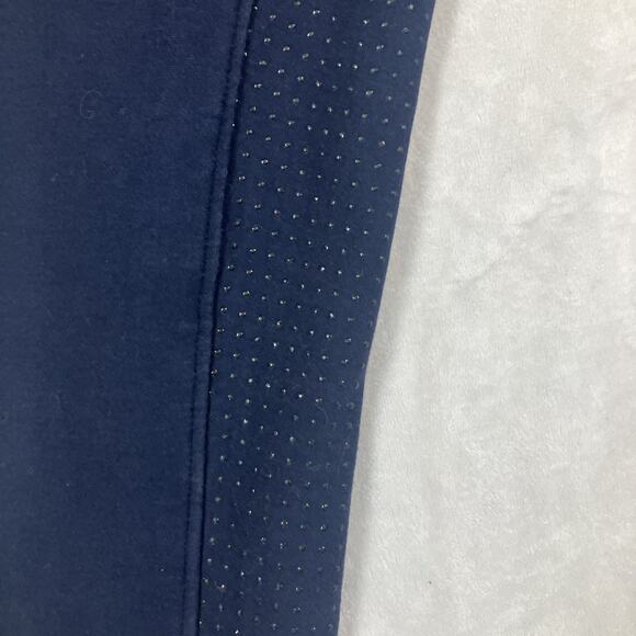 Horze Equestrian Women's Active Full Seat Breeches Peacoat Dark Blue Size 30 - Picture 8 of 16